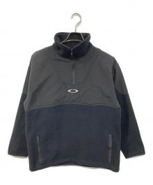 OAKLEY（オークリー）の古着「90’s SOFTWARE ハーフジップフリースジャケット」｜ブラック