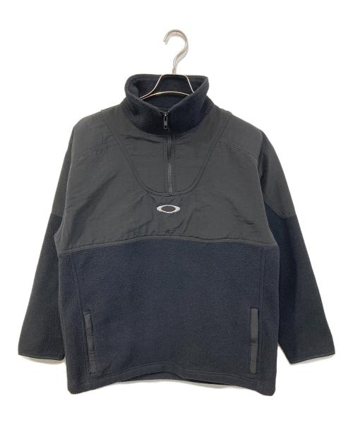 OAKLEY（オークリー）OAKLEY (オークリー) 90’s SOFTWARE ハーフジップフリースジャケット ブラック サイズ:SIZE Mの古着・服飾アイテム