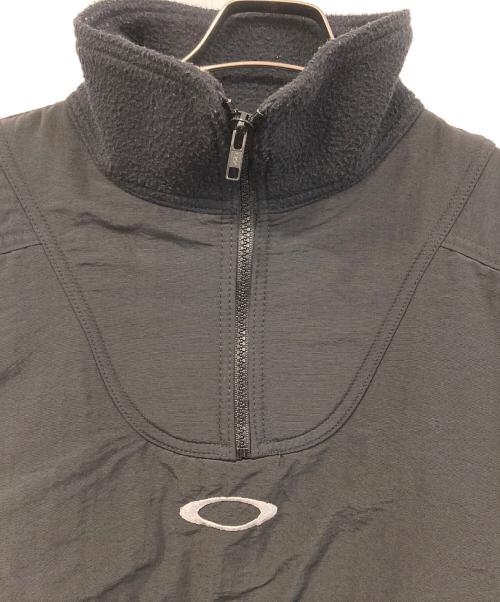 OAKLEY（オークリー）OAKLEY (オークリー) 90’s SOFTWARE ハーフジップフリースジャケット ブラック サイズ:SIZE Mの古着・服飾アイテム