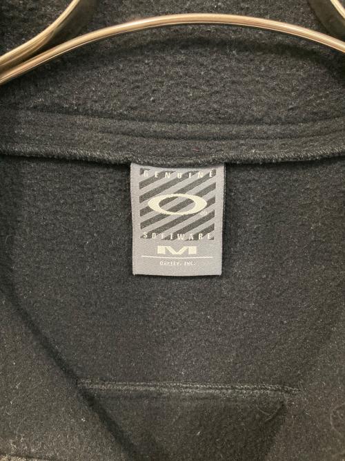 OAKLEY（オークリー）OAKLEY (オークリー) 90’s SOFTWARE ハーフジップフリースジャケット ブラック サイズ:SIZE Mの古着・服飾アイテム