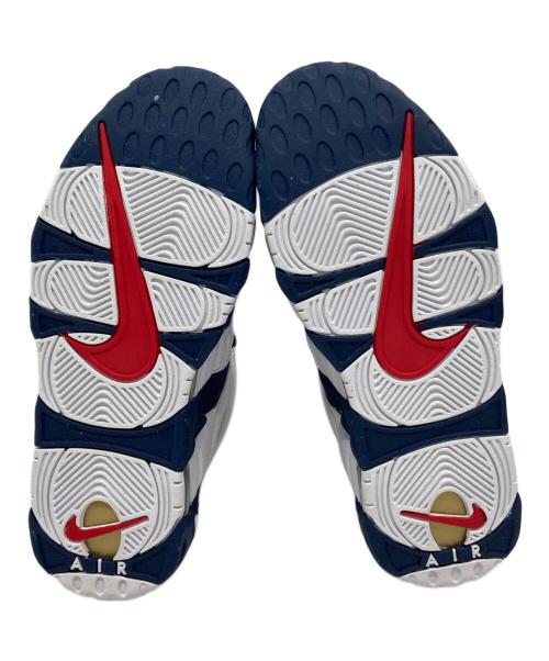 NIKE（ナイキ）NIKE (ナイキ) AIR MORE UPTEMPO 96 OLYMPIC/ナイキ エア モア アップテンポ ナインティシックスオリンピック ネイビー×ホワイト サイズ:SIZE 26cmの古着・服飾アイテム