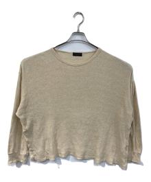 COMME des GARCONS HOMME PLUS（コムデギャルソンオムプリュス）の古着「コットンニット」｜アイボリー