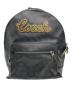 COACH（コーチ）の古着「シグネチャーリュック」｜ブラック
