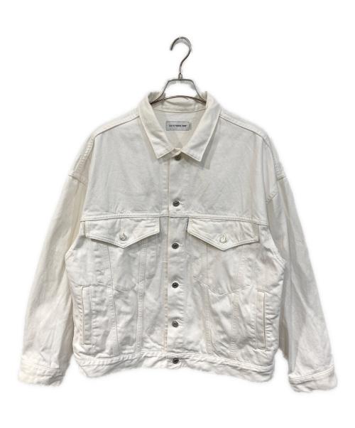 COOTIE PRODUCTIONS（クーティープロダクツ）COOTIE PRODUCTIONS (クーティープロダクツ) 3rd Type Denim Jacket/サード・タイプ・デニム・ジャケット ホワイト サイズ:SIZE Mの古着・服飾アイテム