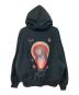 COOTIE PRODUCTIONS Jakob Morley Print Sweat Hoodie (LOVE THY NEIGHBOUR)/プリント・スウェット・フーディ・ラブ・ザイ・ネイバー ブラック サイズ:SIZE L：15000円