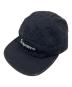SUPREME（シュプリーム）の古着「Jacquard Logos Denim Camp Cap/シュプリーム ジャカード ロゴ デニム キャンプ キャップ」｜ブラック