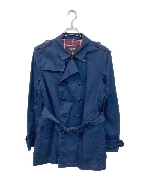 BURBERRY BLACK LABEL（バーバリーブラックレーベル）BURBERRY BLACK LABEL (バーバリーブラックレーベル) トレンチコート ネイビー サイズ:SIZE LLの古着・服飾アイテム