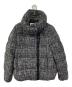 MONCLER（モンクレール）の古着「ツイードダウンジャケット」｜ブラック