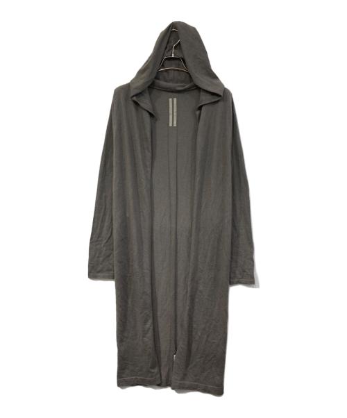 RICK OWENS（リックオウエンス）RICK OWENS (リックオウエンス) カシミヤ ベルテッド ロング カーディガン ブラウン サイズ:SIZE 34の古着・服飾アイテム