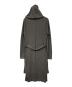 RICK OWENS (リックオウエンス) カシミヤ ベルテッド ロング カーディガン ブラウン サイズ:SIZE 34：40000円