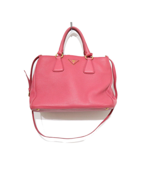 PRADA（プラダ）PRADA (プラダ) 2WAYバッグ ショッキングピンク サイズ:なし VIT.DAINO BN2579 117の古着・服飾アイテム