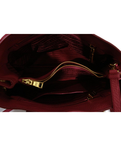 PRADA（プラダ）PRADA (プラダ) 2WAYバッグ ショッキングピンク サイズ:なし VIT.DAINO BN2579 117の古着・服飾アイテム