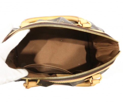 LOUIS VUITTON（ルイ ヴィトン）LOUIS VUITTON (ルイヴィトン)  ティヴォリPM ブラウン サイズ:PM モノグラム M40143 AR4028の古着・服飾アイテム
