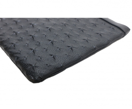 JIMMY CHOO（ジミーチュウ）JIMMY CHOO (ジミーチュウ) クラッチバッグ ブラックの古着・服飾アイテム