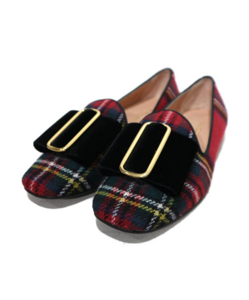 J&M DAVIDSON（ジェイ＆エム デヴィッドソン）J&M DAVIDSON (ジェイエムデビッドソン) パンプス レッド サイズ:35の古着・服飾アイテム