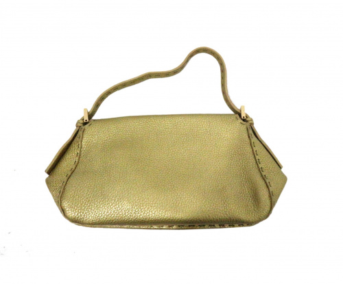 FENDI（フェンディ）FENDI (フェンディ) ショルダーバッグ ゴールド マンマバケット AW0824の古着・服飾アイテム
