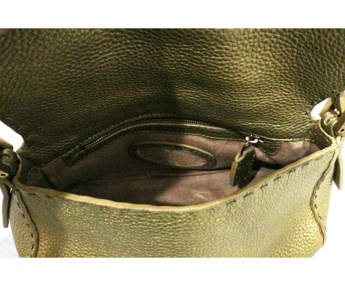 FENDI（フェンディ）FENDI (フェンディ) ショルダーバッグ ゴールド マンマバケット AW0824の古着・服飾アイテム