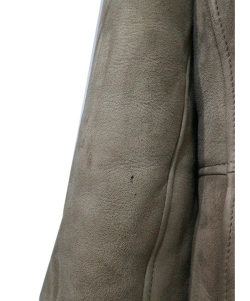 LOEWE（ロエベ）LOEWE (ロエベ) ムートンコート ベージュ サイズ:42の古着・服飾アイテム