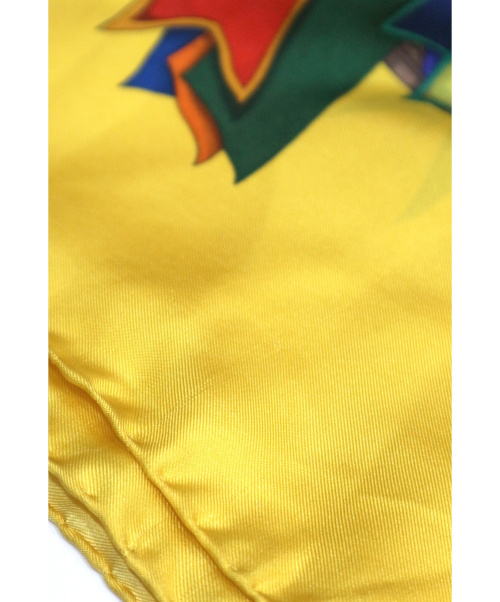 GUCCI（グッチ）GUCCI (グッチ) シルクストール イエローの古着・服飾アイテム