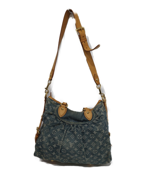 LOUIS VUITTON（ルイ ヴィトン）LOUIS VUITTON (ルイ ヴィトン) デニムトートバッグ ブルー M95349 VI2002の古着・服飾アイテム