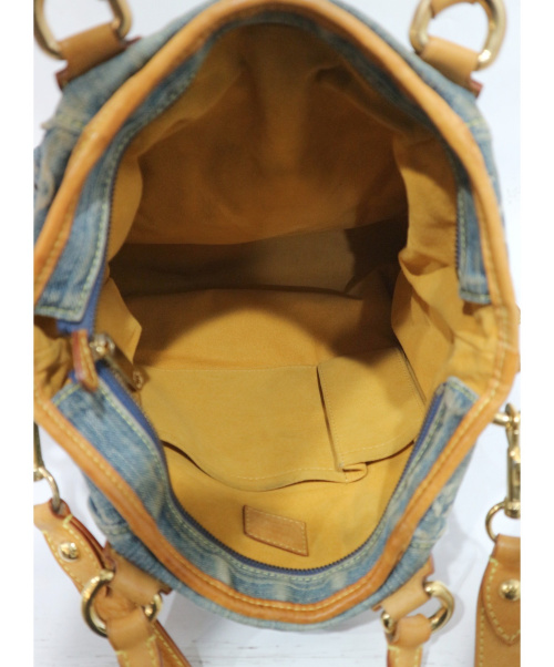 LOUIS VUITTON（ルイ ヴィトン）LOUIS VUITTON (ルイ ヴィトン) デニムトートバッグ ブルー M95349 VI2002の古着・服飾アイテム