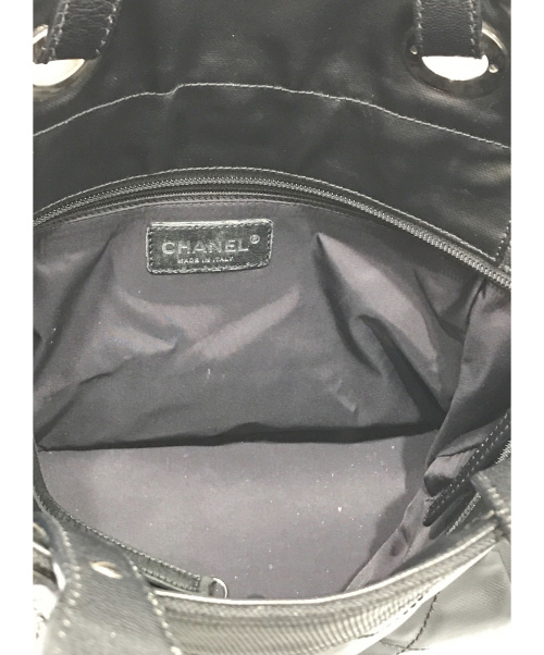 CHANEL（シャネル）CHANEL (シャネル) トートバッグ ブラック パリビアリッツ 13043859の古着・服飾アイテム