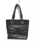 CHANEL (シャネル) トートバッグ ブラック パリビアリッツ 13043859：49800円