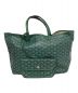 中古・古着 GOYARD (ゴヤール) トートバッグ グリーン：118000円