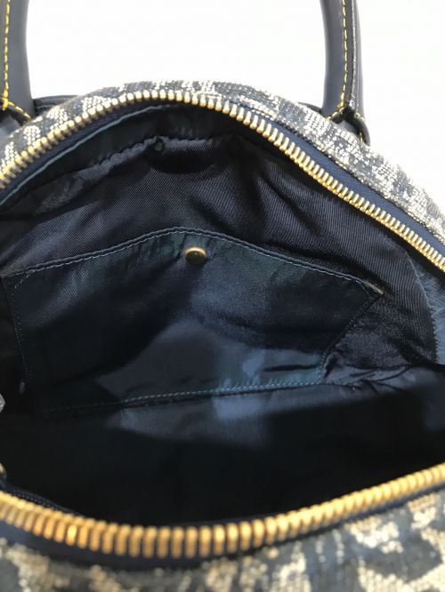 Christian Dior（クリスチャン ディオール）Christian Dior (クリスチャン ディオール) ハンドバッグ ネイビーの古着・服飾アイテム