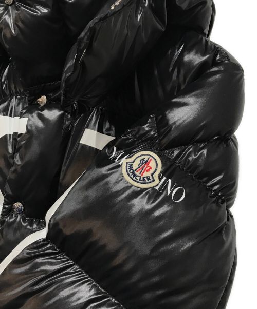 VALENTINO（ヴァレンティノ）VALENTINO×MONCLER (ヴァレンチノ×モンクレール) ダウンジャケット ホワイト×ブラック サイズ:44の古着・服飾アイテム