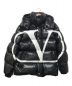 VALENTINO×MONCLER（ヴァレンチノ×モンクレール）の古着「ダウンジャケット」｜ホワイト×ブラック