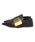 JIL SANDER (ジルサンダー) タッチストラップレザーローファー ブラック サイズ:35：32800円