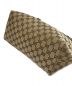 中古・古着 GUCCI (グッチ) GGキャンバス エナメル トートバッグ ベージュ：34800円