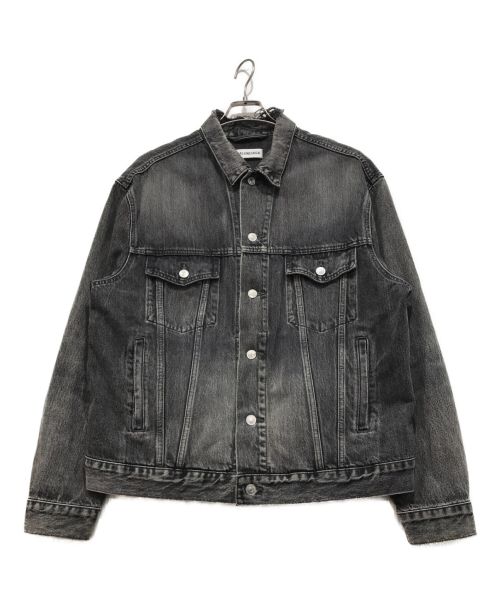 BALENCIAGA（バレンシアガ）BALENCIAGA (バレンシアガ) オーバーサイズデニムジャケット グレー サイズ:Sの古着・服飾アイテム