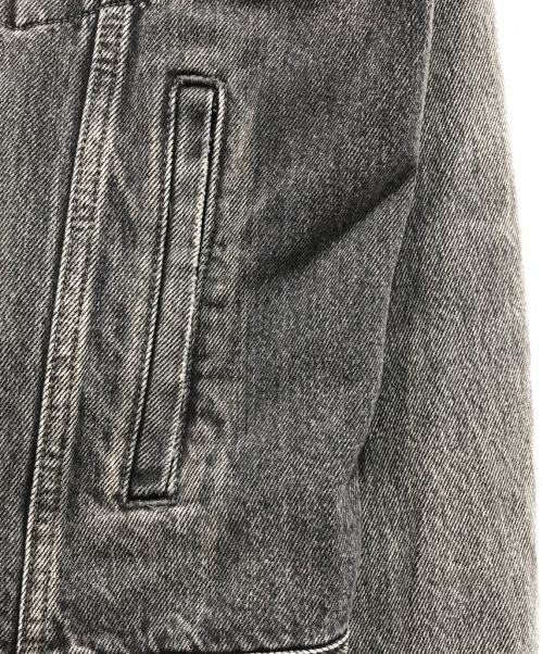 BALENCIAGA（バレンシアガ）BALENCIAGA (バレンシアガ) オーバーサイズデニムジャケット グレー サイズ:Sの古着・服飾アイテム