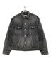 BALENCIAGA（バレンシアガ）の古着「オーバーサイズデニムジャケット」｜グレー