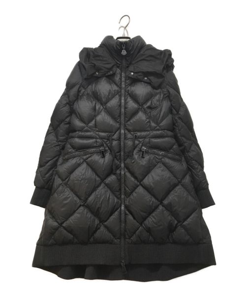 MONCLER（モンクレール）MONCLER (モンクレール) ダウンコート ブラック サイズ:1の古着・服飾アイテム