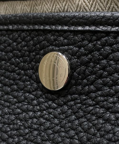 HERMES（エルメス）HERMES (エルメス) ガーデンパーティPM ブラック サイズ:PMの古着・服飾アイテム
