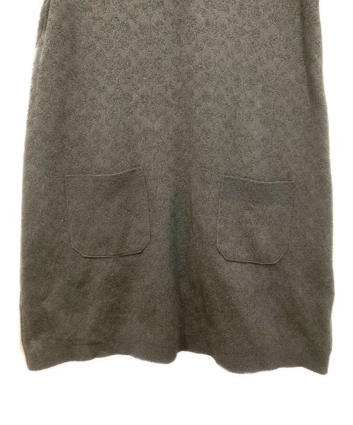 COACH（コーチ）COACH (コーチ) シグネチャー ニット ドレス ブラック サイズ:Sの古着・服飾アイテム