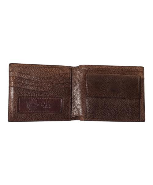 GANZO（ガンゾ）GANZO (ガンゾ) 2つ折り財布 ブラウンの古着・服飾アイテム