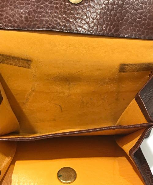 GANZO（ガンゾ）GANZO (ガンゾ) 2つ折り財布 ブラウンの古着・服飾アイテム
