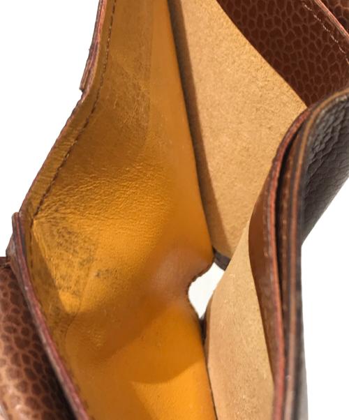 GANZO（ガンゾ）GANZO (ガンゾ) 2つ折り財布 ブラウンの古着・服飾アイテム