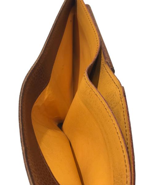 GANZO（ガンゾ）GANZO (ガンゾ) 2つ折り財布 ブラウンの古着・服飾アイテム