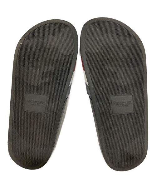 MONCLER（モンクレール）MONCLER (モンクレール) シャワーサンダル ブラック サイズ:37の古着・服飾アイテム