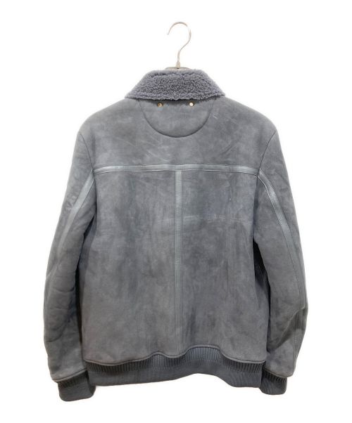 PAUL SMITH（ポールスミス）PAUL SMITH (ポールスミス) ムートンコート グレー サイズ:Mの古着・服飾アイテム