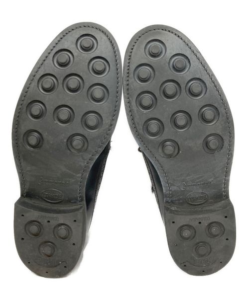 SANDERS（サンダース）SANDERS (サンダース) heliopole (エリオポール) Tassel Long Wing ブラック サイズ:4 1/2の古着・服飾アイテム