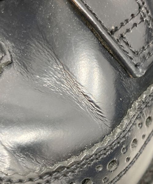 SANDERS（サンダース）SANDERS (サンダース) heliopole (エリオポール) Tassel Long Wing ブラック サイズ:4 1/2の古着・服飾アイテム