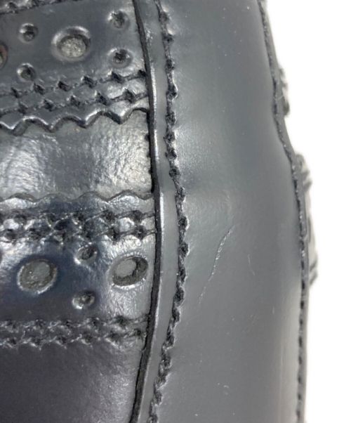 SANDERS（サンダース）SANDERS (サンダース) heliopole (エリオポール) Tassel Long Wing ブラック サイズ:4 1/2の古着・服飾アイテム