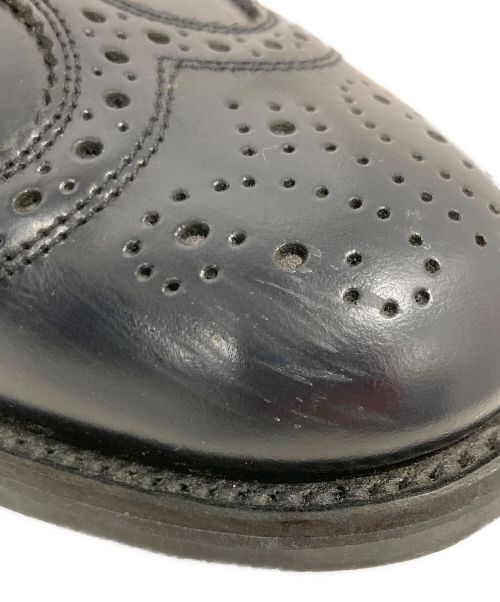 SANDERS（サンダース）SANDERS (サンダース) heliopole (エリオポール) Tassel Long Wing ブラック サイズ:4 1/2の古着・服飾アイテム