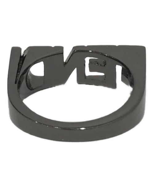 FENDI（フェンディ）FENDI (フェンディ) レタリングリング ブラック サイズ:Mの古着・服飾アイテム